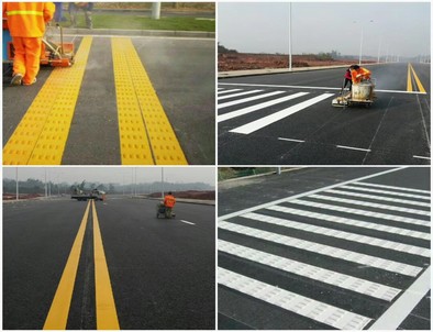 重庆专业道路划线施工